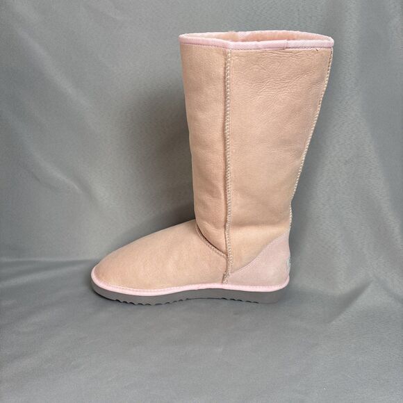 New UGG Classic Tall Sz 10 Baby Pink Collectors Grey Sole Retired EXTREMELY RARE - Picture 6 of 16